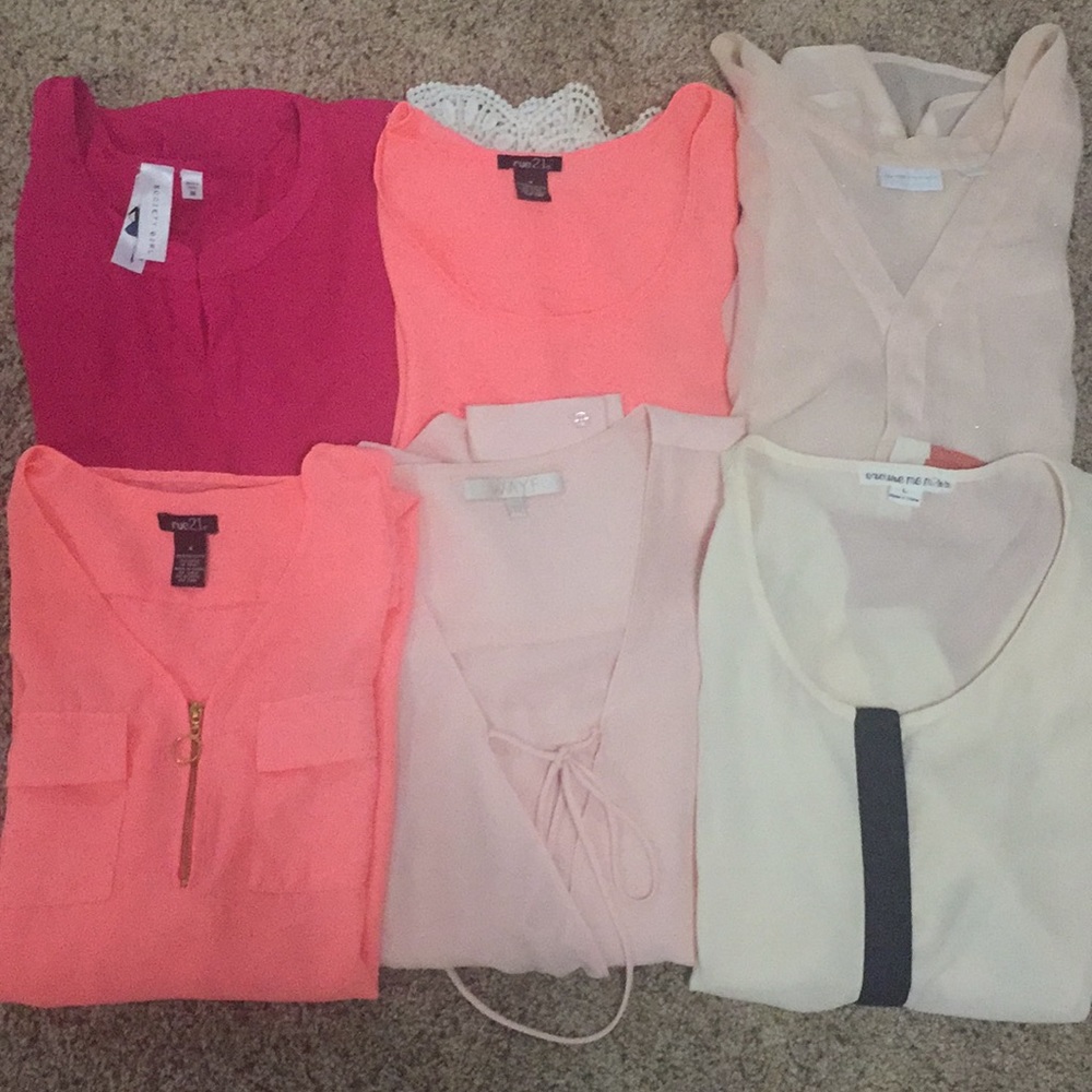 6 Blouses Bundle! - image 2